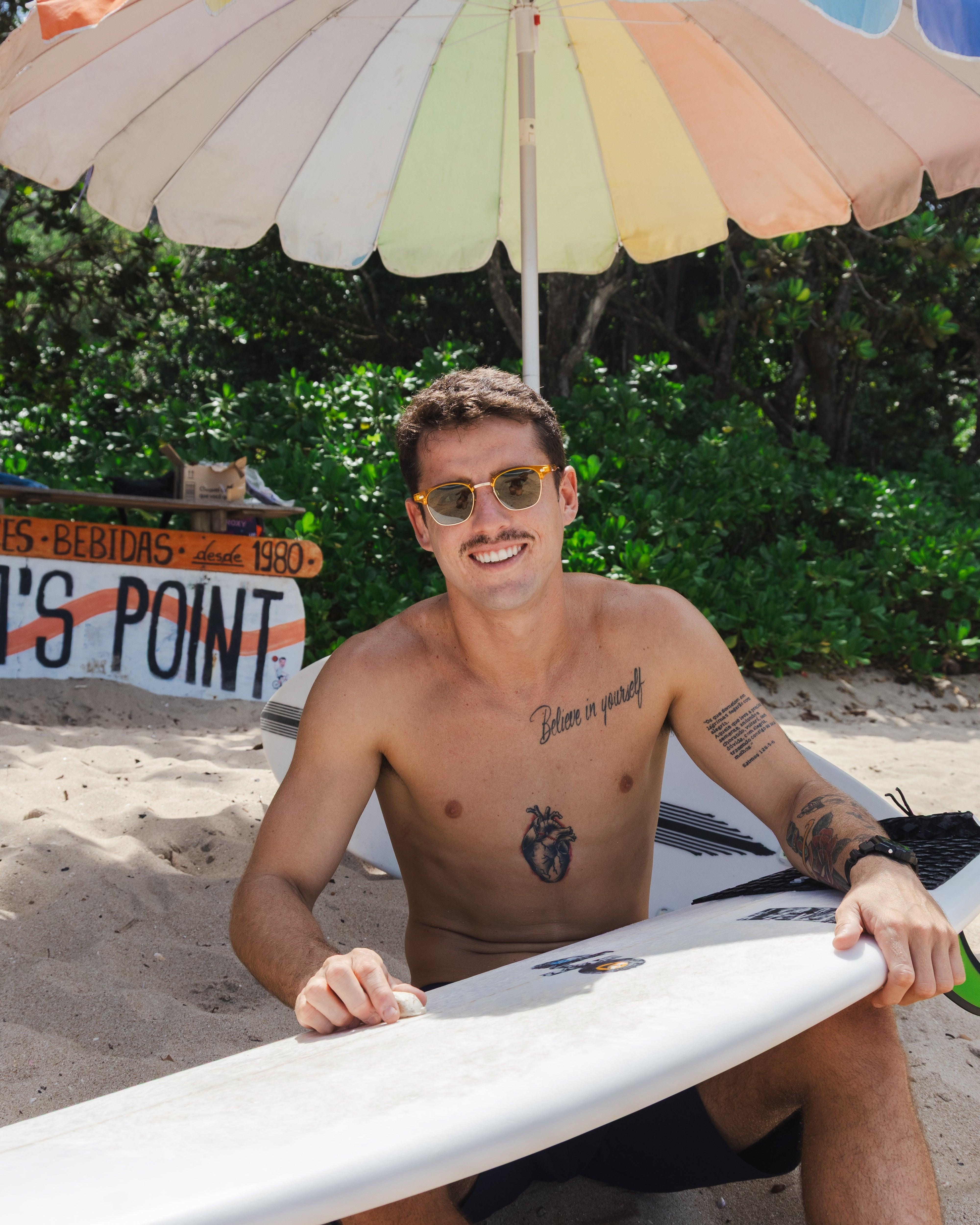 Arpoador - Dourado - Orla Sunglasses