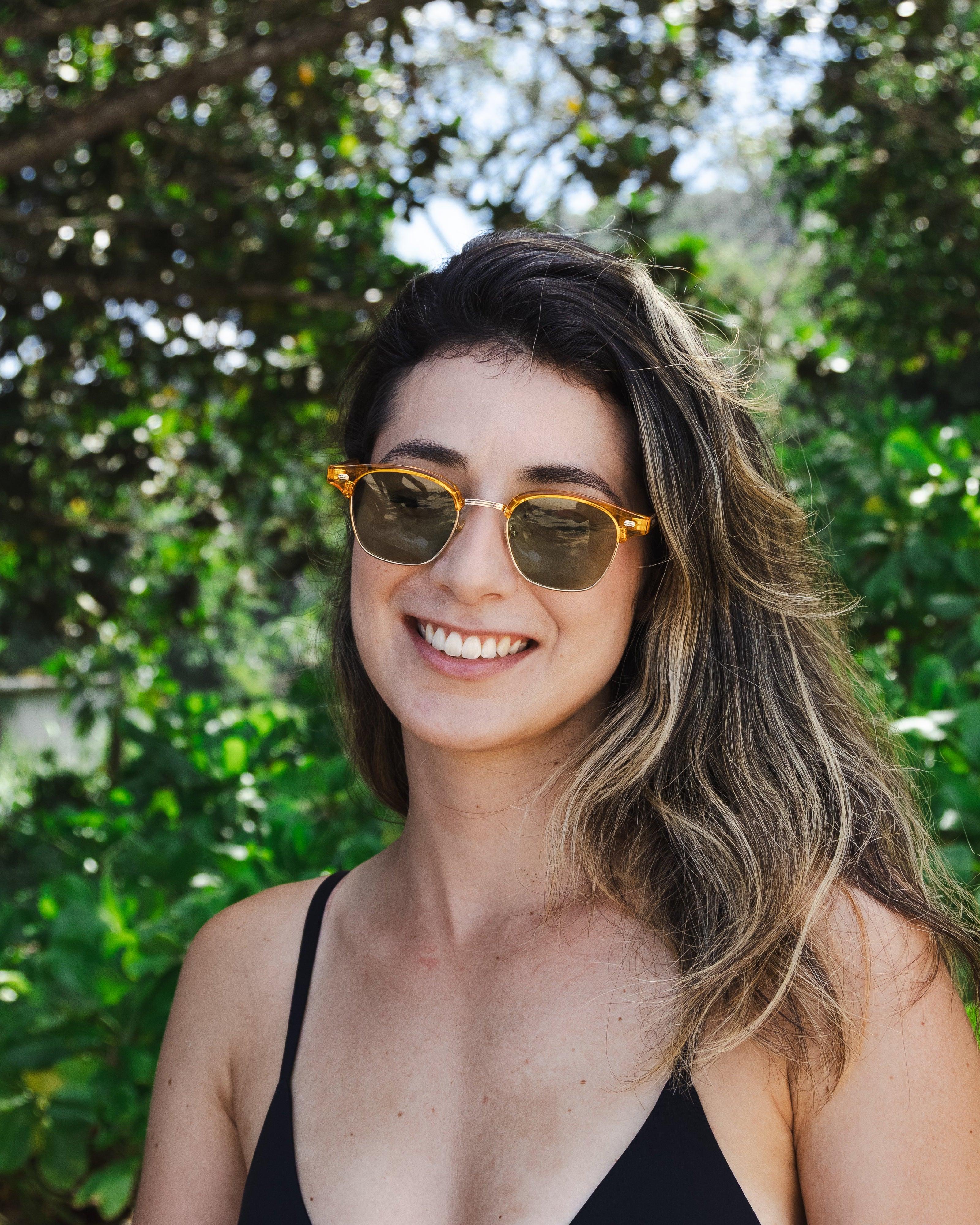 Arpoador - Dourado - Orla Sunglasses